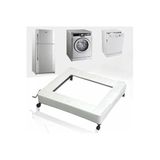 abnturk Ayarlanabilir Tekerlekli Beyaz Eşya Altlığı Buzdolabı, Çamaşır Bulaşık Makinesi İçin Taşıma Standı, RN-2491