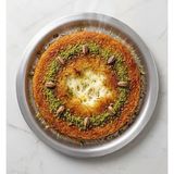 Abnturk Büyük Boy Birinci Kalite 35CM Çaplı Alüminyum Künefe Pişirme Tepsisi - 35 x 35 cm - Gümüş