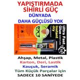 abnturk Dünyanın 1 Numaralı Yapıştırıcısı Süper Hızlı Gözlük Çerçevesi Fincan Kulpu Tutkalı Herşey için