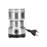 abnturk Electric Coffee Grinder 200ML Pratik Lüx Elektrikli Çelik Öğütücü 150W*36