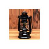 abnturk Gemici Gaz Lambası 27 Cm Dekoratif Kandil Gaz Lambası Siyah Metal