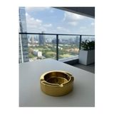 abnturk Gold Paslanmaz Çelik Küllük 12 cm, nisa131220251857