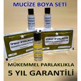 Abnturk Haki Renk 5li Kumaş Boyama Seti Sabitleyici, İyotsuz Tuz ve 2 Adet Boya ile Parlaklık Sağlar