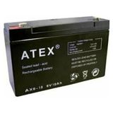 abnturk Ince Akü 6V 12AH Amper Güvenli Valf Korumalı Akü