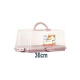 abnturk Kapaklı Baton Pasta Saklama Kabı 36x16x14.5 Cm