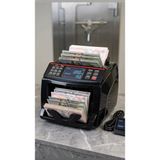 Abnturk LCD Ekranlı Kağıt Para Sayma Makinesi, Geçersiz Para Kontrol Sensörlü - Siyah
