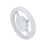 abnturk Led Simit Ampul Beyaz Işıklı 28w Motor Ve Floresan Dahil Komple Birleşik Set