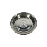 abnturk No3 8x3 Cm Paslanmaz Çelik Yemek Tabağı Ömür Boyu Garantilidir