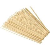 Abnturk Oranj 25 cm 3 mm %100 Ağaç Bambu Çöp Şiş Kalın Çöp Şiş Tahta - 100 Adet - Ahşap