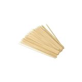 abnturk Oranj 25 Cm 3 Mm %100 Ağaç Bambu Çöp Şiş Kalın Çöp Şiş Tahta - 100 Adet FTM-3-10-7