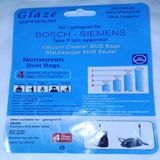 Abnturk Özel Üretim 10 Adet BOSCH TYP 461349 Süpürge Toz Torbası Sıfır Düzeyinde 3 Kat Elyaf