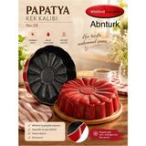 Abnturk Papatya Desenli Kek Kalıbı No:28 Eşit Pişirme Kolay Çıkarma Yapışmaz Granit Kaplama