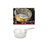 abnturk Paslanmaz Çelik Kalay Kaplı Fritöz Kızartma Sepeti Saplı Kızartma Teli 21 Cm Pratik Cips Kevgiri, aygl165312092025