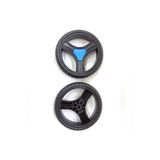 abnturk PLASTİK PAZAR ARABASI BEBEK ARABASI TEKER TAKIMI LÜX 2 ADET FİYATIDR 17cm ÇAP DOĞRULAR PARİLLA MODEL