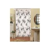 abnturk Polyester Su Geçirmez Banyo Duş Perdesi, Tek Ebat, glsrn182838485868688898, Siyah