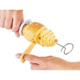 abnturk Pratik Spiral Patates Dilimleyici, Çubukta Patates Cips Yapma