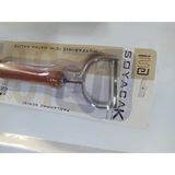 abnturk Premium Ahşap Saplı Çelik Uçlu Meyve Sebze Soyacağı 16 cm - 0 - 19 L