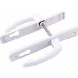 abnturk Pvc Beyaz Yale Kapı Kolu Balkon Kapısı Kolu