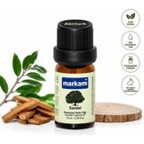 Abnturk Sandal Esans 10ML Buhardanlık Nemlendirme Cihazları Elektrik Süpürgesi Filtresi ve Çamaşır Makinesi Yumuşatıcı Bölümü Için Kalıcı ve Etkili Konsantre Koku Esans - Şeffaf
