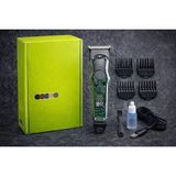 abnturk Şeffaf Kasa Dijital Ekranlı Şarj Göstergeli Profesyonel Saç Sakal Tıraş Makinesi - Renkli