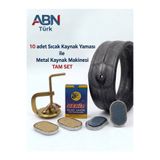 abnturk Sıcak Lastik Kaynak Seti Sağlam Güvenli 10 adet Şamyel Kaynağı ile Metal Sıkıştırma Makinesi Tam Set iç Lastiği tamir etmenin Sağlıklı formülü