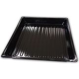 abnturk Siyah Emaye Fırın Tepsisi 42X38CM Dikdörtgen Iç Dış Yüzeyi Sağlıklı Emaye Kaliteli Fırın Tepsisi N42