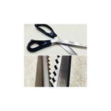 abnturk Süper Kalite Zikzak Kesim Terzi Sürfile Makası 23.5 Cm - Büyük Boy - Evde Eğitim - El İşi