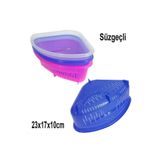 abnturk Süzgeçli Lavabo İçi Çöp Süzgeçi Plastik Lavabo Çöp Torbası 23x17x10 Lavabo İçi Köşe Çöp Arıtıcı