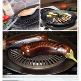 Abnturk Ultra Lüks Kalite Su Hazneli Ocak Üstü Granit Grill Barbekü Izgara Mangal, KHV2211 - Renkli