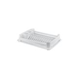 abnturk Ultra Lüks Kaliteli Şık Görünümlü Çizgili Beyaz Smart Tabaklık Kurutmalık Bulaşıklık 37X92X48Cm, brc195725082028