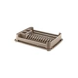 abnturk Ultra Lüks Kaliteli Şık Görünümlü Çizgili Kum Beji Smart Tabaklık Kurutmalık Bulaşıklık 37X92X48Cm, brc205025082025