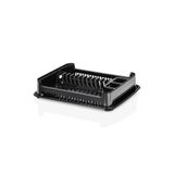 abnturk Ultra Lüks Kaliteli Smart Metalize Tabaklık Domino Metal Görünümlü Şık Bulaşıklık Stand 37X92X48Cm, brc161302092025