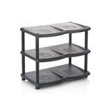 abnturk Üniseks 3 Katlı Plastik Ayakkabılık, 47 x 27 cm, 5DSIYAH3KATLI, SİYAH, Üniseks-Yetişkinler