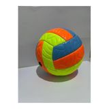 abnturk Voleybol Topu Mini Soft Toch İç Ve Dış Mekan Yumuşak Voleybol Neon Renkli Kauçuk İç Katöamlı Top, Tek Ebat, mlk25521818, mavi