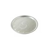 abnturk Yüksek Kalite 60 Cm Yuvarlak Çelik Tepsi Büyük Boy Servis Tepsisi, prn17199102025