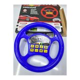 abnturk Yüksek Kalite Eğlenceli Ve Eğitici 26x26 Cm Türkçe Müzikli Işıklı Oyuncak Direksiyon 8 Tuşlu