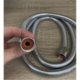 abnturk Yüksek Kaliteli 150 cm Duş Spirali - Gri