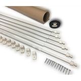 Aboowe Briz Perde Çubuğu 40-60 Cm Perde Çubuğu (6)