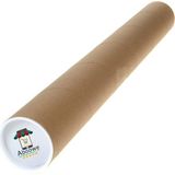 Aboowe Postüp Silindir Kutu 5 cm x 70 cm Poster Afiş Harita Gönderi Tüpü