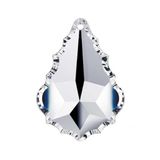 Aboowe Yaprak Kristal Avize Taşı 5 Adet Cam Lazer Kesim (60 mm)