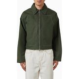 About Blank Green Technical Twill Utility Erkek Spor Ceket - XL - Yeşil