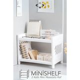 About The Perfect Iki Katlı Çok Amaçlı Masaüstü Raf ve Organizer, Beyaz, Kolay Kurulum