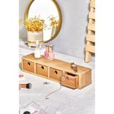About The Perfect Şık Ahşap Masa Organizer Takı ve Takılık Düzenleyici Beyaz
