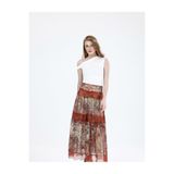ABOUT US DANTEL DETAYLI RELAXED UZUN ETEK MULTİ COLOR #37207