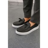 ABR-MN127 - Cbt Loafer-X Erkek Ayakkabı Sıyah - Siyah