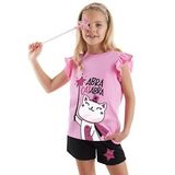 Abra Catabra Kız Çocuk T-Shirt Şort Takım