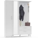 Abre VM-34342 Beyaz Portmanto