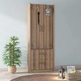 Abre Vm-348 Dore Ceviz Vestiyer Portmanto Ayakkabılık Teşhir