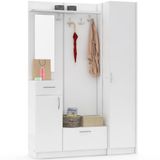 Abre VM3637 Beyaz Portmanto