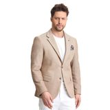 Abrines Erkek Koyu Gri Pamuklu Likralı Esneyen Kumaşlı Slim Fit Spor Blazer Ceket